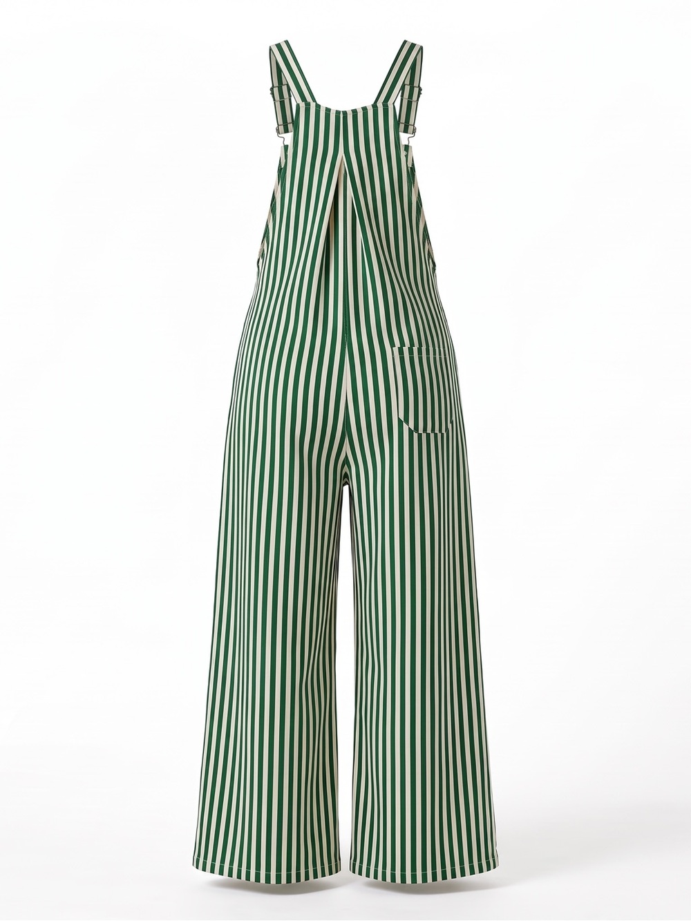 Halara Pockets Stripe Waffle Overalls Size XL - Picture 2 of 5